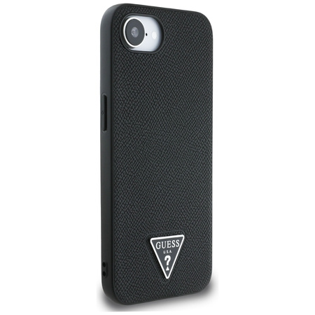 GUESS ETUI GRAINED TRIANGLE DO MAGSAFE DO IPHONE 16E OCHRONA TELEFONU