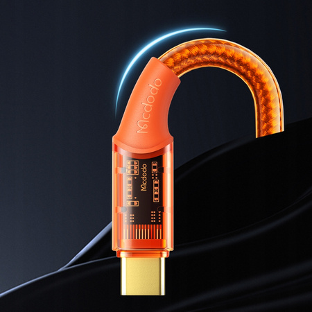 MCDODO KABEL USB-C SZYBKIE ŁADOWANIE DO SAMSUNG XIAOMI USB TYP C 6A 100W 2M