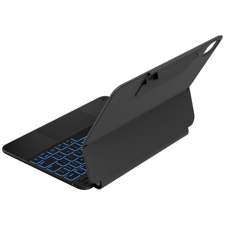 Etui Typecase Edge z klawiaturą do iPad Air 11" 2024/2025 czarny