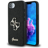 GUESS ETUI FIXED GLITTER BIG 4G DO IPHONE 16E POKROWIEC TPU WYSOKA OCHRONA