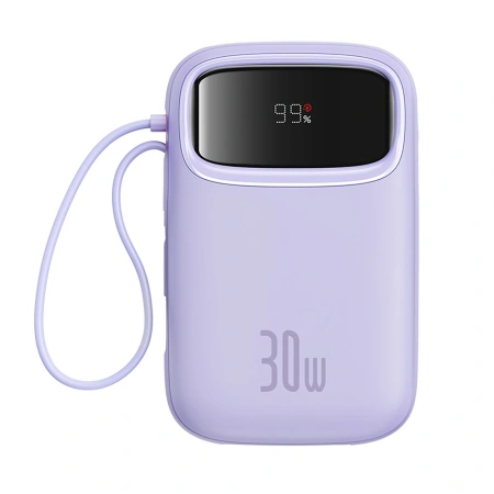 BASEUS POWERBANK 10000MAH 30W DO TELEFONÓW ANDROID IPHONE Z PODWÓJNYM USB-C