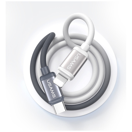 USAMS KABEL BICOLOR SERIES SJ757 USB-C LIGHTNING DO IPHONE 12 13 14 30W