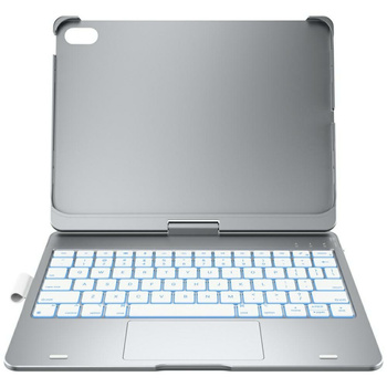 Etui Typecase Flexbook Touch             z klawiaturą do iPad 11" (A16) 2025 / iPad 10.9" 2022 srebrny
