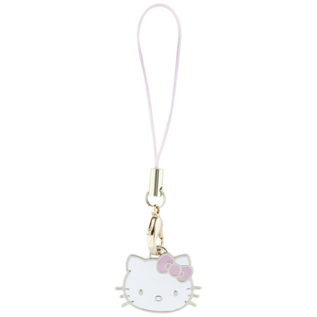 HELLO KITTY ZAWIESZKA PHONE STRAP Z GŁOWĄ KOTKA DO TELEFONÓW IPHONE SAMSUNG