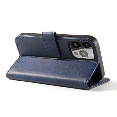 HURTEL MAGNET CASE ETUI DO IPHONE 13 PRO MAX POKROWIEC Z KLAPKĄ I PODSTAWKĄ