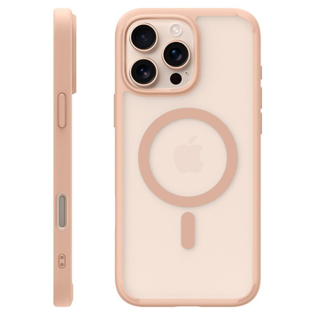 SPIGEN POKROWIEC MAGNETYCZNY DO MAGSAFE IPHONE 16 PRO ULTRA HYBRID TITANIUM