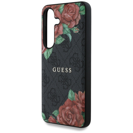 GUESS ETUI LEATHER 4G POKROWIEC DO SAMSUNG GALAXY S25 DO MAGSAFE Z LOGO