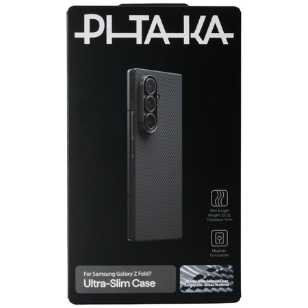 Etui PITAKA Ultra-Slim MagSafe do Samsung Galaxy Z Fold7 czarno szary