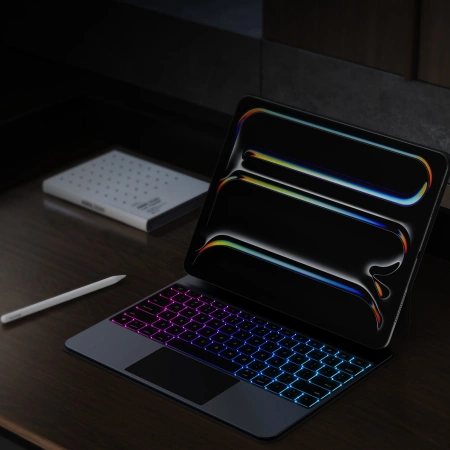 Etui z klawiaturą Dux Ducis (MK series) na iPad Pro 13" (2024) - czarne