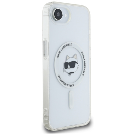 KARL LAGERFELD ETUI IML METAL CHOUPETTE HEAD DO MAGSAFE DO IPHONE 16E