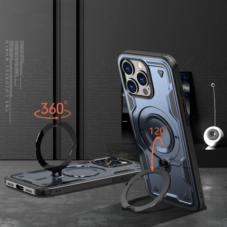 HURTEL ETUI HYBRID ARMOR TRENDY DO IPHONE 16 PRO Z DO MAGSAFE OCHRONA