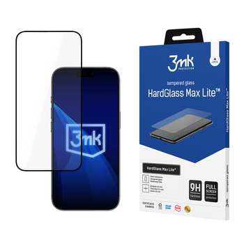 Apple iPhone 17 Pro Max - 3mk HardGlass Max Lite Black