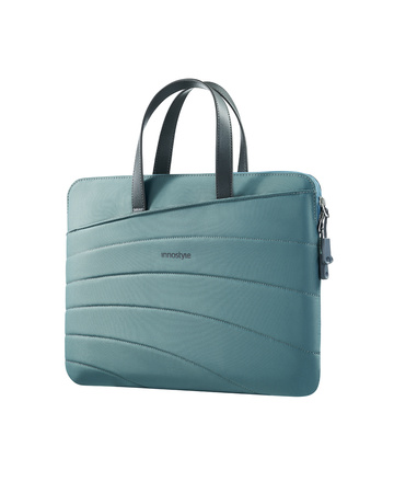 INNOSTYLE DAMSKA TORBA NA LAPTOPA 14 WODOODPORNA CARRYLITE SLIM ZIELONA