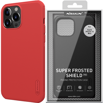 Nillkin Super Frosted Shield Pro wytrzymałe etui pokrowiec iPhone 13 Pro Max czerwony