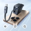 Ładowarka sieciowa Baseus EnerCore CJ11 45W z portem USB-C i ze zwijanym kablem USB-C - czarna