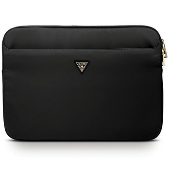 Etui Guess Nylon Triangle Logo na laptopa 13" - czarne