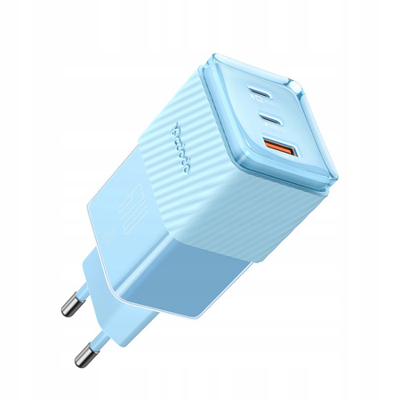MCDODO SZYBKA ŁADOWARKA SIECIOWA ZASILACZ KOSTKA 3X USB-C PD USB-A GAN 67W