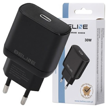 BELINE ŁADOWARKA 1X USB-C 30W DO TELEFONÓW APPLE IPHONE 12 13 14 15 PD 3.0