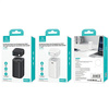 USAMS Powerbank ze zwijanym kablemRetractable Lightning 18000 mAh PD45W Fast Charge XMF Series biały/white 20KCD21702 (US-CD217)