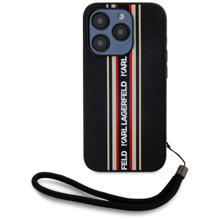 KARL LAGERFELD ETUI SAFFIANO DO IPHONE 15 PRO MAX MODNY WZÓR WYSOKA OCHRONA