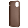 GUESS POKROWIEC DO IPHONE 11 XR 6,1 4G METAL GOLD LOGO Z DODATKOWĄ OCHRONĄ