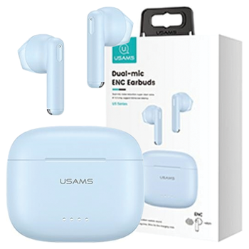 USAMS SLUCHAWKI BLUETOOTH TWS BEZPRZEWODOWE DO TELEFON LAPTOP DUAL MIC