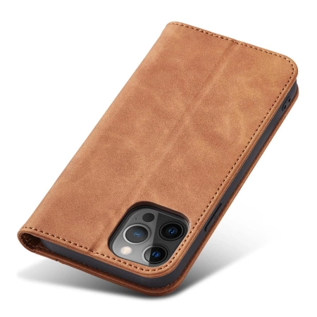 HURTEL MAGNET FANCY CASE ETUI DO IPHONE 12 PRO POKROWIEC Z PORTFELEM KARTĄ