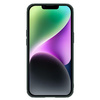 Nillkin Textured S Case etui iPhone 14 Plus pancerny pokrowiec z osłoną na aparat zielony