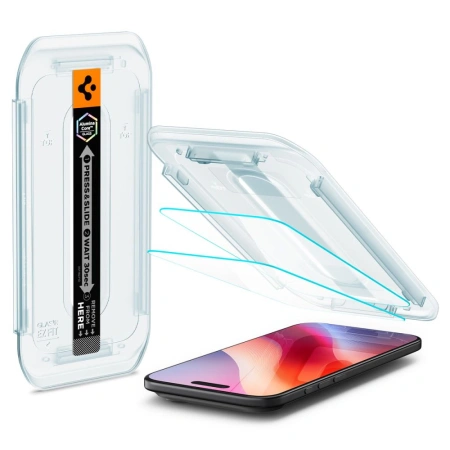 SPIGEN SZKŁO HARTOWANE GLAS.TR EZ FIT 2-PACK DO IPHONE 17 AIR OCHRONA