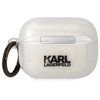 Etui Karl Lagerfeld KLAPHNKCTGT na AirPods Pro - przezroczyste Glitter Karl&Choupette