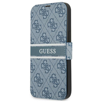 Guess GUBKP13S4GDBL iPhone 13 mini 5,4" niebieski/blue book 4G Stripe