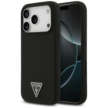 GUESS ETUI CASE SILIKONOWE DO IPHONE 17 PRO MAX LOGO MAGSAFE