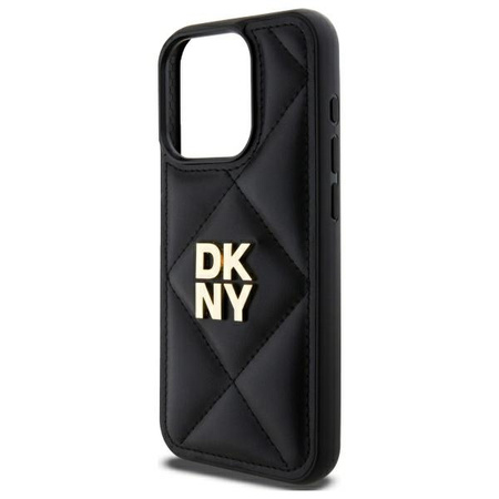 DKNY ETUI DO IPHONE 15 PRO 6.1 QUILTED STACK LOGO POKROWIEC OCHRONA TELEFON