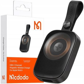 MCDODO ŁADOWARKA INDUKCYJNA DO ŁADOWANIA APPLE WATCH 6 7 8 9 SE ULTRA PASEK