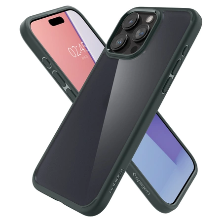 Spigen Ultra Hybrid, frost green - iPhone 15 Pro Max