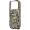 Etui Guess Python Pattern MagSafe do     iPhone 17 Pro brązowy