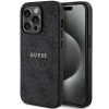 Etui Guess 4G Collection Leather Metal Logo MagSafe na iPhone 14 Pro - czarne