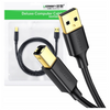 UGREEN KABEL USB 2.0 A-B DO DRUKARKI 3M DO URZĄDZEŃ PERYFERYJNYCH POZŁACANY