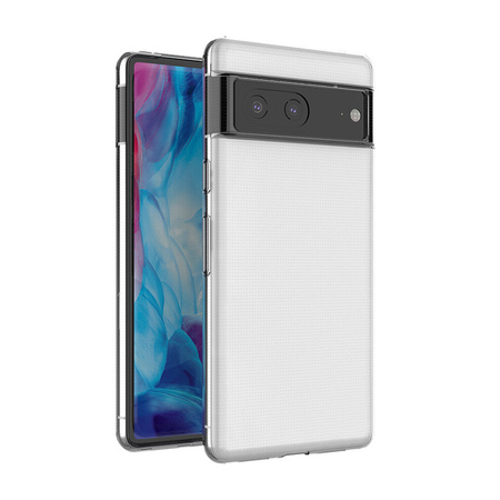 Ultra Clear 0.5mm etui do Google Pixel 7a cienki pokrowiec przezroczyste