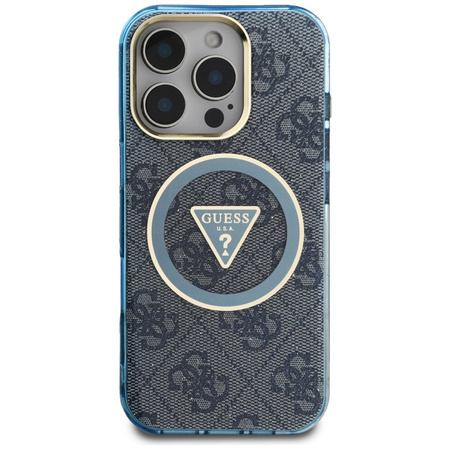GUESS ETUI 4G CIRCLE TRIANGLE DO MAGSAFE DO IPHONE 16 PRO OCHRONA I