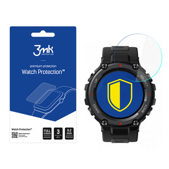 3MK SZKŁO HYBRYDOWE DO XIAOMI AMAZFIT T-REX PRO FLEXIBLEGLASS OCHRONA