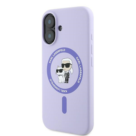 KARL LAGERFELD ETUI HARDCASE SILICONE POKROWIEC DO IPHONE 16 PLUS