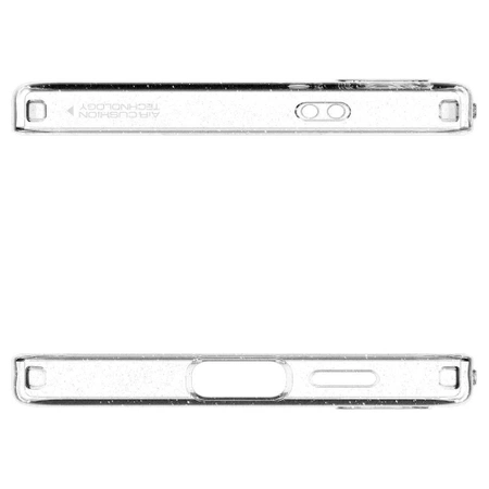 Etui Spigen Liquid Crystal na Samsung Galaxy S24 - przezroczysto-brokatowe