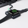 Powerbank Baseus EnerFill FW11 5W do Apple Watch z wbudowanym kablem - czarny
