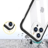 HURTEL ETUI CLEAR 3IN1 POKROWIEC DO IPHONE 13 PRO Z RAMKĄ I ŻELOWĄ POWŁOKĄ