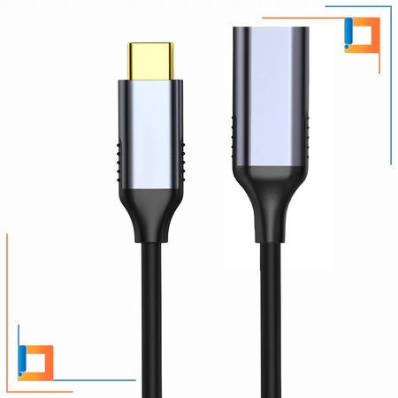 CO2 ADAPTER USB-C DISPLAY PORT 1.4 KABEL PRZEJŚCIÓWKA USB TYP C DP 8K 60HZ