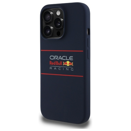Red Bull RBHMP14L24SIHSRV iPhone 14 Pro  6.1 hardcase granatowy/navy Silicone Horizontal Logo MagSafe