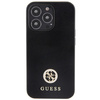 GUESS ETUI HARDCASE DO IPHONE 13 PRO 6.1 STRASS METAL LOGO OCHRONA TELEFONU