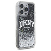 DKNY ETUI DO IPHONE 16 PRO HARDCASE LIQUID GLITTER ARCH LOGO ZABEZPIECZENIE
