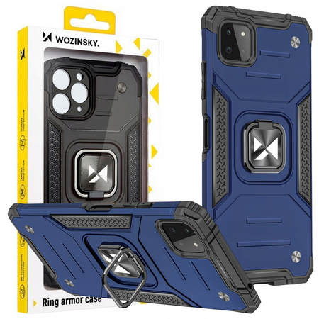 WOZINSKY RING ARMOR PANCERNE ETUI DO SAMSUNG GALAXY A22 4G Z MAGNETYCZNYM
